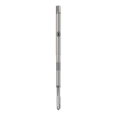 Macho de roscar para máquina para orificios de paso - N520-4 - DC SWISS SA - monobloque / con estrías rectas / HSS-E