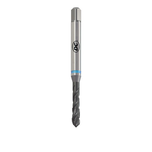Macho de roscar para máquina para agujeros ciegos - Z362VS-3 - DC SWISS SA - monobloque / con estrías helicoidales / HSS-E