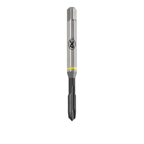 Macho de roscar para máquina para orificios de paso - W320DL-4 - DC SWISS SA - monobloque / con estrías rectas / HSSE-PM