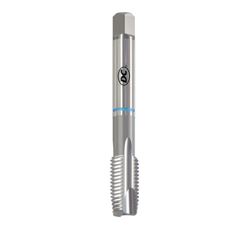 Macho de roscar para máquina para orificios de paso - ZX420-4 - DC SWISS SA - para agujeros ciegos / monobloque / con estrías rectas