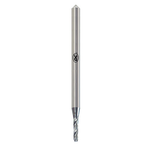 Macho de roscar para máquina para agujeros ciegos - TAZ50VS - DC SWISS SA - monobloque / con estrías helicoidales / HSSE-PM