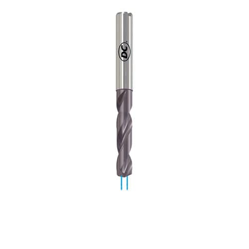 Broca monobloque - F285VS - DC SWISS SA - para acero inoxidable