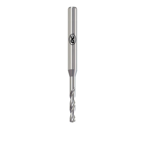 Broca monobloque - F313VS - DC SWISS SA - para acero inoxidable