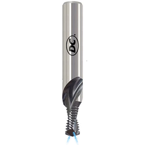 Fresa de roscar - BGF6760VS - DC SWISS SA - monobloque / de taladrado / con recubrimiento
