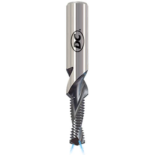Fresa de roscar - BGF6766VS - DC SWISS SA - monobloque / de taladrado / con recubrimiento