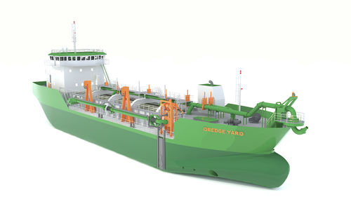 Draga de succión en marcha - Dredge Yard