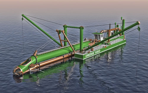 Draga de succión con disgregador - Cutter Suction Dredger 650 - Dredge Yard