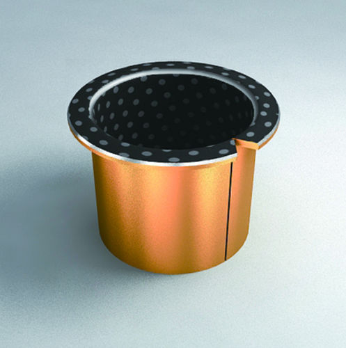 Cojinete liso de acero - IB023 - IDEAL BEARING INC. - de PTFE / de bronce sinterizado / de bronce