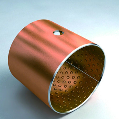 Cojinete liso cilíndrico - IB030 - IDEAL BEARING INC. - de bronce / de acero al carbono / de grafito