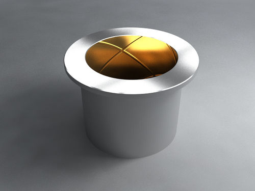 Cojinete liso cilíndrico - IB071 - IDEAL BEARING INC. - de bronce / de acero inoxidable / de grafito