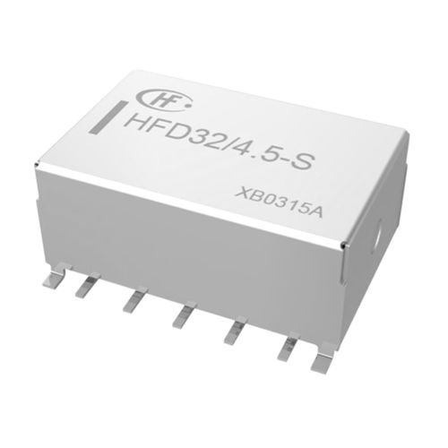 Relé electromecánico de alta frecuencia - HFD32 - Xiamen Hongfa Electroacoustic Co.,Ltd. - 24 Vcc / 12 Vcc / 48 V CC