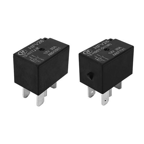 Relé electromecánico DC - HFV26 - Xiamen Hongfa Electroacoustic Co.,Ltd. - 1NA / para automóviles / compacto