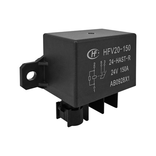 Relé electromecánico 24 Vcc - HFV20-150 - Xiamen Hongfa Electroacoustic Co.,Ltd. - 12 Vcc / 1NA / para automóviles