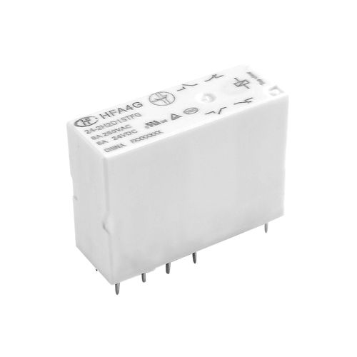 Relé electromecánico DC - HFA4G - Xiamen Hongfa Electroacoustic Co.,Ltd. - en miniatura / para circuito impreso / IEC