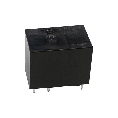 Relé electromecánico DC - HF193F - Xiamen Hongfa Electroacoustic Co.,Ltd. - 1NA / en miniatura / para circuito impreso