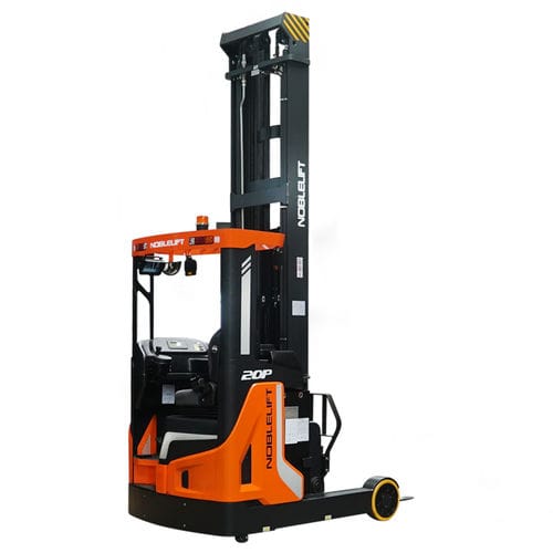Carretilla retráctil electrohidráulica - RT series - Noblelift Intelligent Equipment Co., Ltd. - con operador sentado / de carga / de alta velocidad