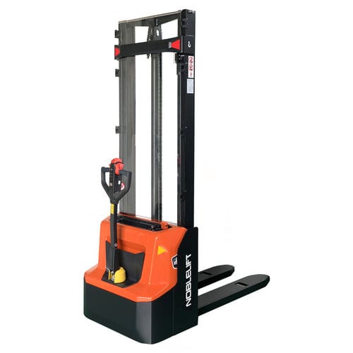Apiladora alimentada por batería - PSE12 series - Noblelift Intelligent Equipment Co., Ltd. - con operador a pie / 24 V / 12 V