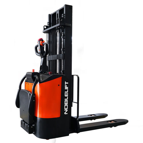 Apiladora eléctrica - PSE15-C - Noblelift Intelligent Equipment Co., Ltd. - con plataforma para el operador / 12 V / de transporte