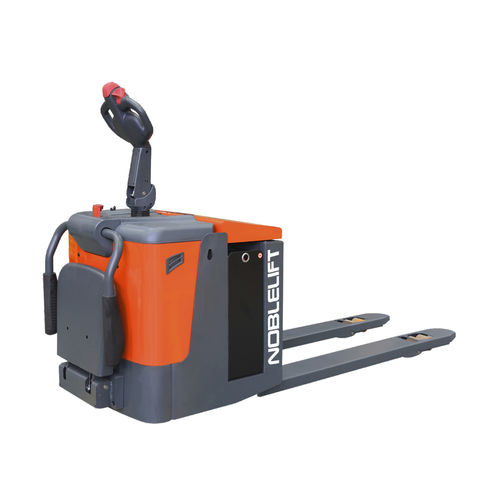 Transpaleta eléctrica - PT PLUS series - Noblelift Intelligent Equipment Co., Ltd. - con plataforma para el operador / robusta / de gran velocidad