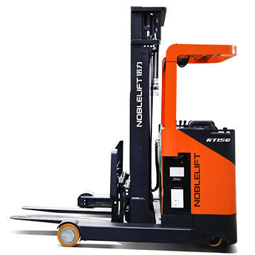 Carretilla retráctil electrohidráulica - RT150 - Noblelift Intelligent Equipment Co., Ltd. - con operador sentado / para pasillos estrechos / para almacén