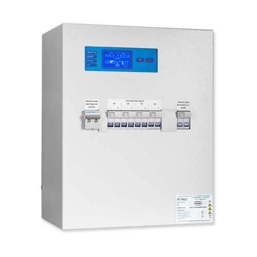 Sistema de baterias bloque - AESB ECO - AUNILEC - 24 V / 48 V / para alumbrado de emergencia