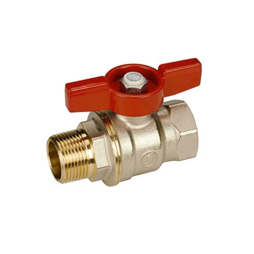 Válvula de bola - R914 series - Giacomini - manual / para agua / para vapor