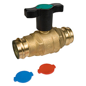 Válvula de bola - R851VT series - Giacomini - manual / para agua potable / para calefacción