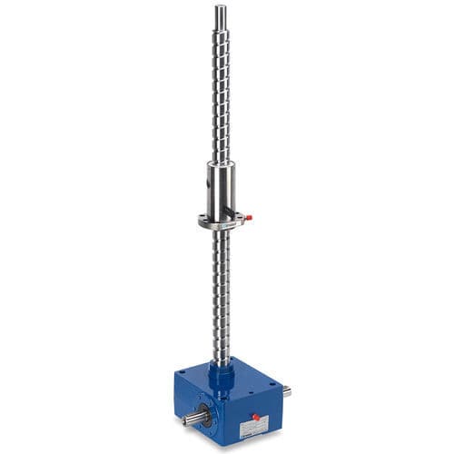 Gato de husillo de husillo de bolas - SJ BS Mod.B Series - SERVOMECH - de tornillo sin fin / con tuerca / con brida