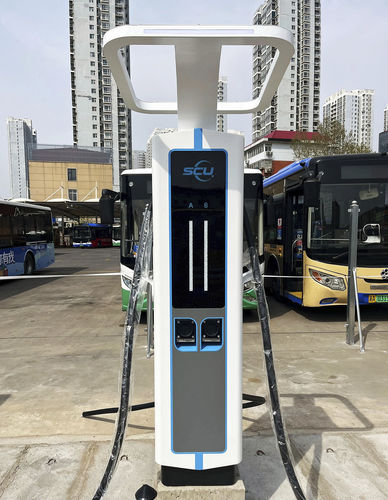Estación de recarga para vehículo eléctrico - EVMS-640 - Sicon Chat Union Electric Co., Ltd - AC / DC / de suelo
