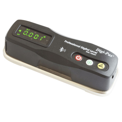 Nivel digital - Digi-Pas DWL-1500XY - Motionics, LLC - de precisión / ajustable / Bluetooth