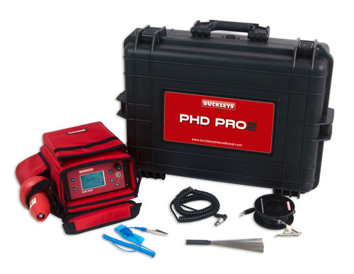 Detector de porosidad para revestimientos - PHD Pro2 (Basic kit) - Buckleys (UVRAL) Limited - para conducto / para aislamiento de hilos / de cepillo