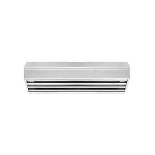 Cortina de aire ambiante - TIC series - TEKADOOR GmbH - empotrable / horizontal / para puertas giratorias