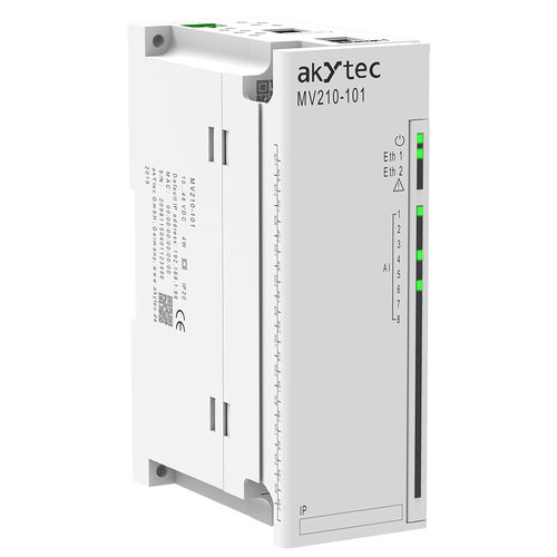 Módulo de entrada con 8 entradas analógicas - MV210-101 - akYtec GmbH - analógico / USB / Modbus TCP