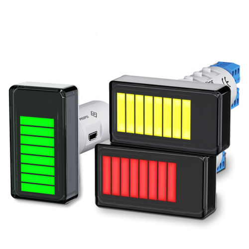 Visualizador con gráficos de barra - ITP15-M - akYtec GmbH - LED / de color / industrial