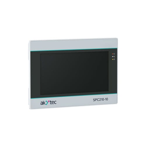 Autómata programable Modbus - SPC210 - akYtec GmbH - con pantalla táctil / con HMI integrada / en tiempo real