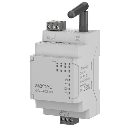 Pasarela de comunicación - GX-24-Cloud - akYtec GmbH - GSM / wifi / RS-485