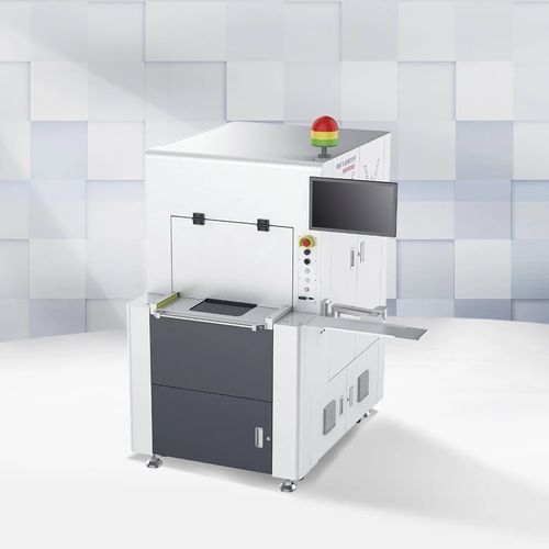 Máquina de corte enrase - Han's Laser Technology Co., Ltd - láser de fibra / de cuchilla / de film