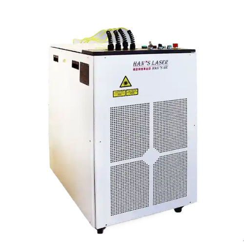 Máquina de soldar láser de fibra - FP300 - Han's Laser Technology Co., Ltd - automática / para oro / para cobre