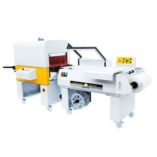 Retractiladora semiautomática - BASIC 560 - Imbal Stock Srl - para ladrillos / para barquillas / de productos alimentarios
