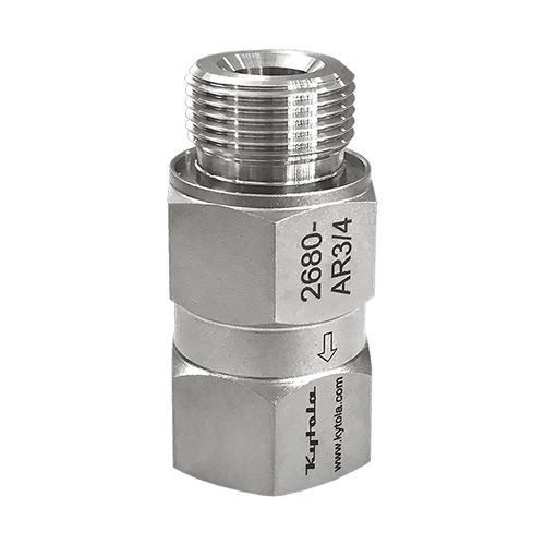 Válvula de retención para gas - 2680A - Kytola Instruments Oy - G / macho-hembra / de acero inoxidable
