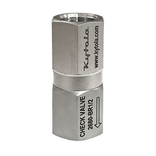 Válvula de retención para gas - 2680B - Kytola Instruments Oy - G / hembra-hembra / de acero inoxidable