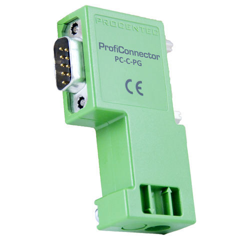 Conector de datos - PC-C-PG/G - PROCENTEC - de tornillo / para enchufe / armadura