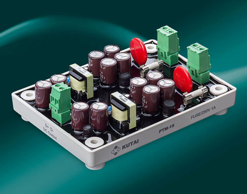 Alimentación eléctrica chasis abierto - PTM-15 - Kutai Electronics Industry Co., Ltd. - AC/DC / monofásica / con protección contra sobrecargas