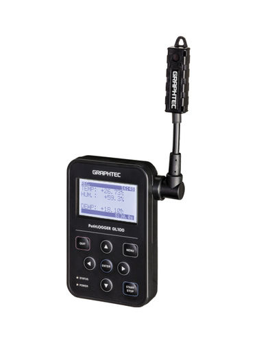 Registrador de datos de humedad - GL100 series - Graphtec - de temperatura / de aceleración / de tensión