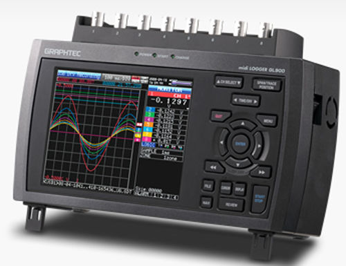 Registrador de datos de temperatura - GL900 Series - Graphtec - de tensión / USB / con pantalla LCD
