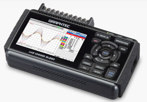 Registrador de datos universal - GL220 - Graphtec - con pantalla LCD / multifunción / multicanales