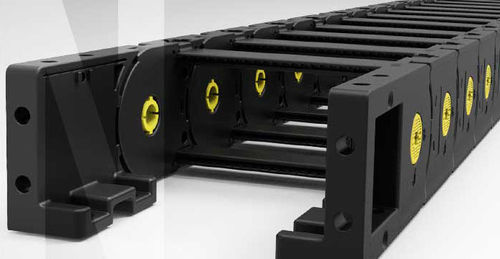 Cadena portacables abrible - H110SA - Brevetti Stendalto - de nailon / con separadores / autoportante