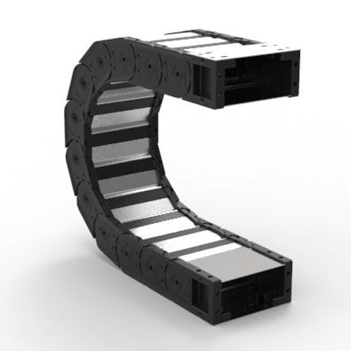 Cadena portacables abrible - H57PC - Brevetti Stendalto - de nailon / modulable / autoportante