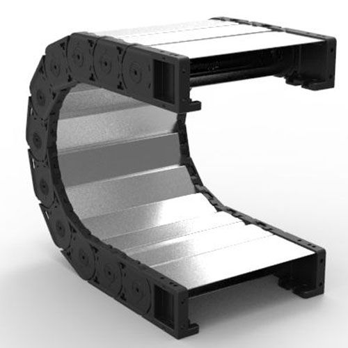 Cadena portacables abrible - H80PC - Brevetti Stendalto - de nailon / con separadores / autoportante