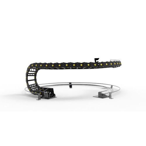 Cadena portacables abrible - 515TN - Brevetti Stendalto - de nailon / circular